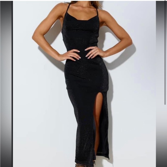 Hello Molly Dresses & Skirts - Hello Molly Sparkly Black Dress